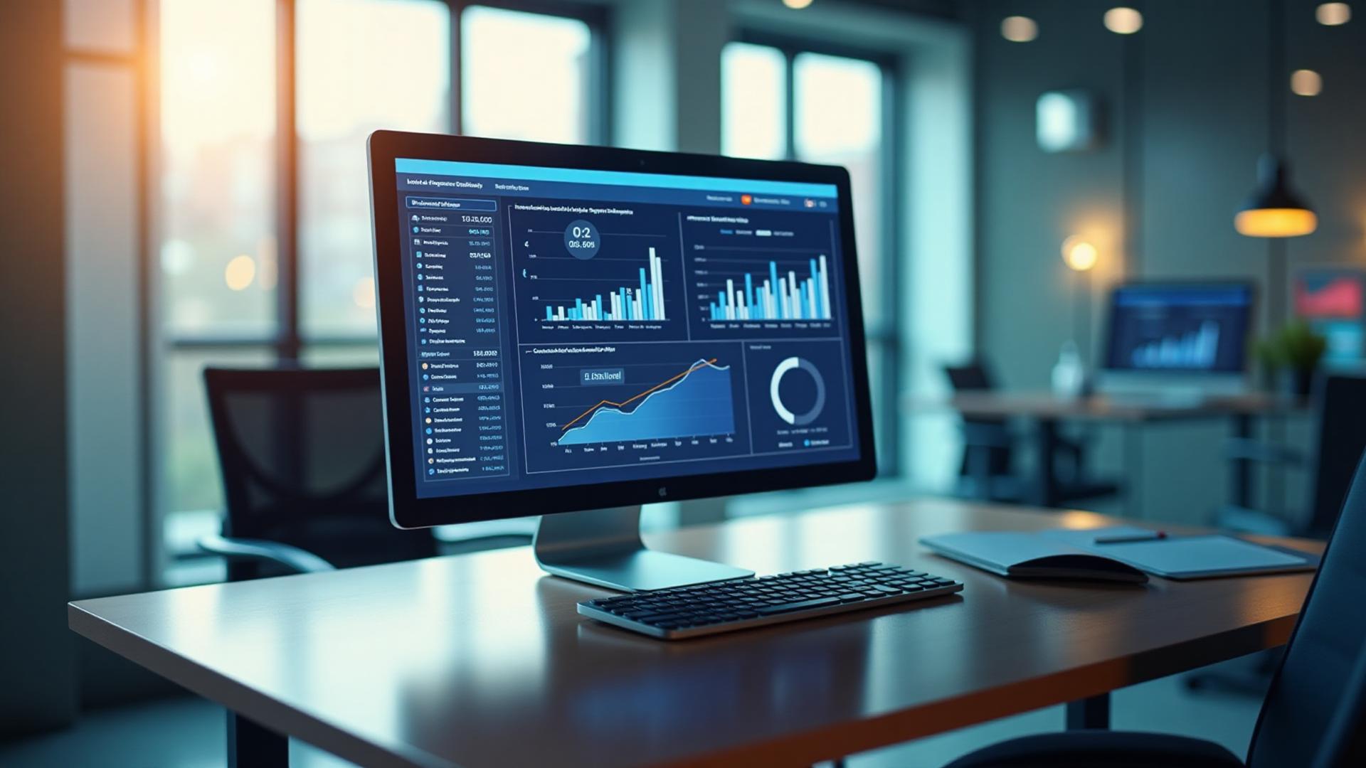 Professional lead generation dashboard showing Google Ads and Meta Ads campaigns with conversion metrics and ROI analytics for home improvement businesses